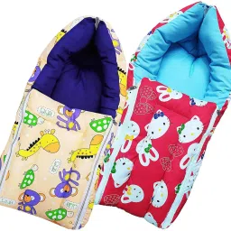 Online Traders Peach And Red Pack of 2 Sleeping Bag-image-18