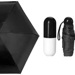 Capsule Folding Umbrella Compact UV & Rain Protection Umbrella-image-69