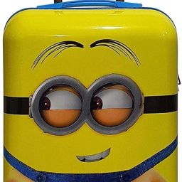 Medium Cabin Suitcase (60 cm) 4 Wheels - Stylish Minion 21inch Luggage/Travel Suitcase for Kids, Trolley Bag - Multicolor-image-1