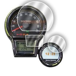 friendzon Screen Guard Protector For Royal Enfield Reborn Classic 350 2022 / Classic 650 2025 / Bullet 350 2023 (Non Tripper Model) || TFT Display Instrument Cluster Screen Protector || [Not A Tempered Glass] image 1