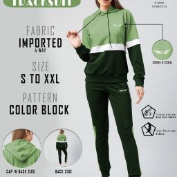 Colorblock Women Track Suit-image-10