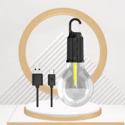 Camping bulb Light, Rechargeable LED 5-6H. Battery Backup For Outdoor/IndoorZ129 5 hrs Bulb Emergency Light-image-74