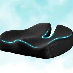 Black Polyester Car Pillow Cushion for Universal For Car-image-115