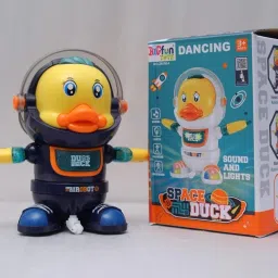 Dancing Space Duck Toy Battery Operated Toy Figure with Lights and Sounds,-image-36