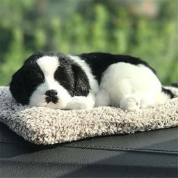 Car Dashboard Sleeping Dog Toy ABS Soft Accessories for Car Dashboard( Medium) Car Dashboard Cover-41