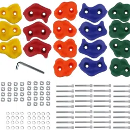 Multisize Rock Climbing Holds Play Set for DIY Kids & Adults (Pack of-18) Wall Climbing Hold-image-11