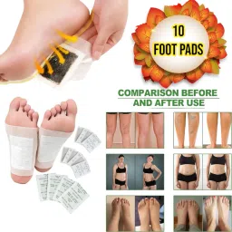 Detoxifying Foot Pads All-Natural Bamboo Foot Relief Relieve Stress AX-image-1