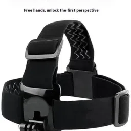DRUMSTONE Universal Head & Helmet Strap Mount for Action Cameras Strap image 4
