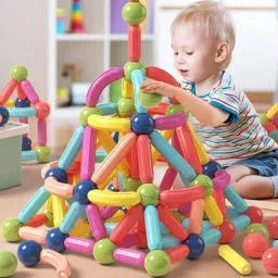 Magnetic Sticks Building Blocks set of 42 for Kids Toys | Magnetic Toys-picture-19