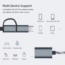 RPMSD USB Type C, Micro USB OTG Adapter image 2