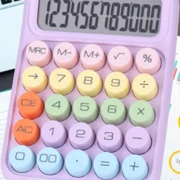 621054 Desktop Calculator 12 Digit, Solar & Battery Power, Large LCD Display For Home BasicCalculator-4