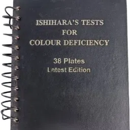 zelox Ishihara Test Chart Book for Colour Deficiency 38 Plates for Eye Testing Posture Corrector image 3