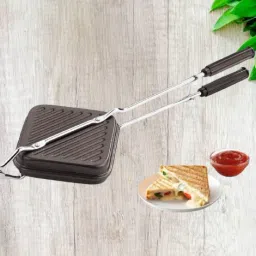 TOP QUALITY NON STICK GAS TOASTER Toast, Pizza Pan-picture-14