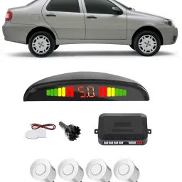 PKNA0753 White Car Reverse Parking Sensor with LED Display 4 Sensor PKNA0753 Parking Sensor-14