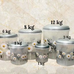 vmk Plastic Grocery Container - 1000 ml, 2000 ml, 3000 ml, 6000 ml, 8000 ml, 12000 ml image 2