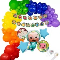 Cocomelon theme birthday combo-pack of 70-image-84