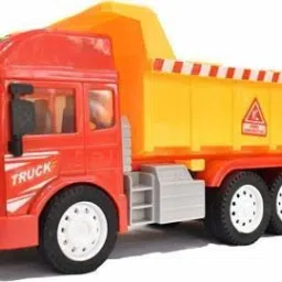 Push and Go Toy for Kids, Dumper Truck with Sound and Lights Dumper Truck Toy with Friction Powered Wheels for Kids-7