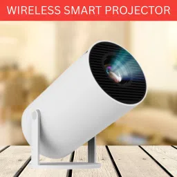 Frony Smart (Projector) 1080P & 4K Support Rotatable Design With Netflix/Prime etcB80 (4500 lm / 1 Speaker / Wireless / Remote Controller) Portable Projector-23