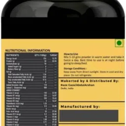 actiwow Height Veda Natural Formula for Improved Height Pack of 2 A01 Plant-Based Protein image 2