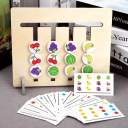Logical Colour Matching Fruit Maze Puzzle 4 column-Early Learning Montessori-image-13