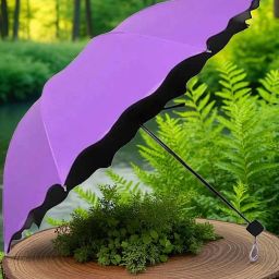 Travel Compact Magic Umbrella 3 Fold Umbrella for Girls, Women_9015 Umbrella-image-61