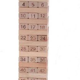 51 PCS jenga classic indoor game Educational Board Games-10