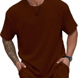 Tshirt Regular Shorts Co-ords Set-image-94