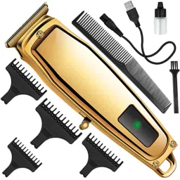 oiuy Rechargeable Hair Shaver Beard Razor Low Noise Clipper & Trimmer Grooming Kit 60 min Runtime 4 Length Settings-image-26