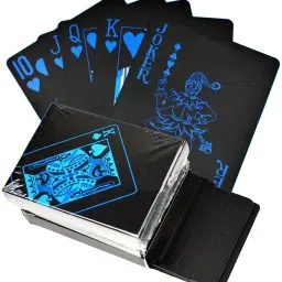 Black and blue playing card-27