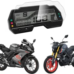 9H Nano Tempered Glass Screen Protector Compatible with Yamaha YZF R15 V3, MT-15 Bike Crash Guard-image-11