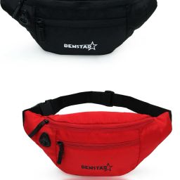 Benstar Waist Bag Elegant Style Adjustable Strap belt Travel Waist Bag Sport Bag Combo WAIST BAG-image-24