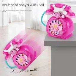 Classic Old Style Musical Landline Telephone for Kids with Story-20