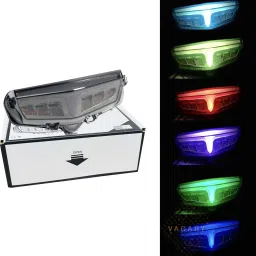 Multicolour Turn Signal Indicator Tail Light for Yamaha MT 15 Tail Light Motorbike LED for Yamaha (12 V, 15 W)-image-28