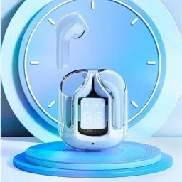 Sotho Ultrapods Max TWS Bluetooth Earbuds with LED Display & Mic, All Devices Headphone Stand image 5