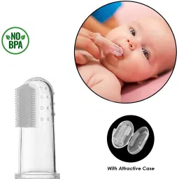 Baby Brush Tongue Cleaner for Baby Teething/Gums with Attractive Case Ultra Soft Toothbrush-image-92