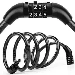 delhismart Best Solid quality Multi-Purpose Heavy Metal Number Lock for Bikes Bicycle Lock image 2