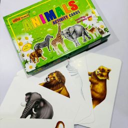 Animal Activity Cards for Kids Play Cards Toys | Early Learning-22