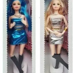 Beautiful Dazzling Doll Combo with Moveable Arms, Legs, Elbow & Knee for Girl|D1-image-90