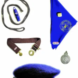 HENCO Blue, Brown Uniform Badge-picture-26