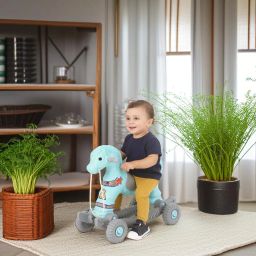 Kids Horse Rider Rocker Toys 1-3yrs birthday gift Ride on toy Bis certified toy-38