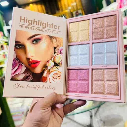nyli professional High Pigment Makeup 4 in 1 Book | highlighter, blusher, eyeshadows & concealers 250 g image 3