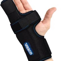 Boxer's Support Brace With Detachable Splints For Trigger Finger/Fracture, Finger Support-0