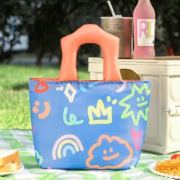 Insulated Lunch Bag for Office,School & Travel–Leakproof Carry Bag-Only Bag Waterproof Lunch Bag-image-88