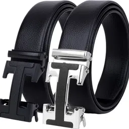 roadster Men Casual Black Synthetic Belt-picture-39