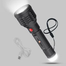 2 In 1 Light Mode Rechargeable Handy 50W Long Range Torch Light 1200mAh Battery Torch-4