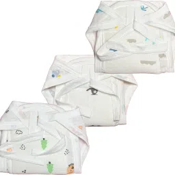 New Born Muslin Cloth Washable Reusable Double Layer Padded Diapers/Nappy-38
