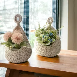 M.Basket02 Cotton Flower Basket-22