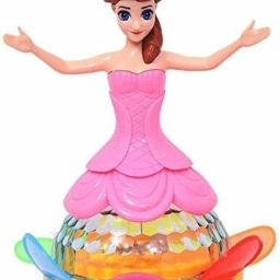 Dancing Angel Blue Dress Girl Sweet Music-20