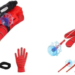 Pack of 2 Spider Man Web Shooting Toys Hero Launcher Wrist Toy Set for Kids-19