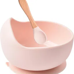 Silicone Suction Bowl & Spoon Set for Toddler & Baby | Unbreakable Feeding Bowls- Silicone-7